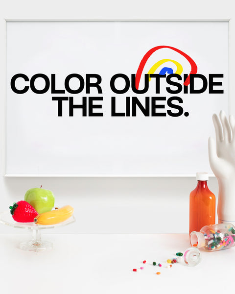 COLOR OUTSIDE THE LINES